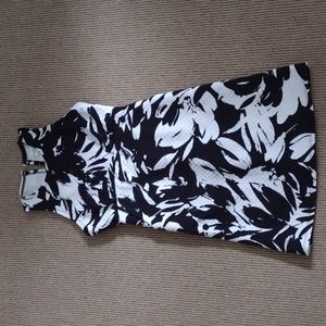 Dress Abercrombie & Fitch XS, black/white